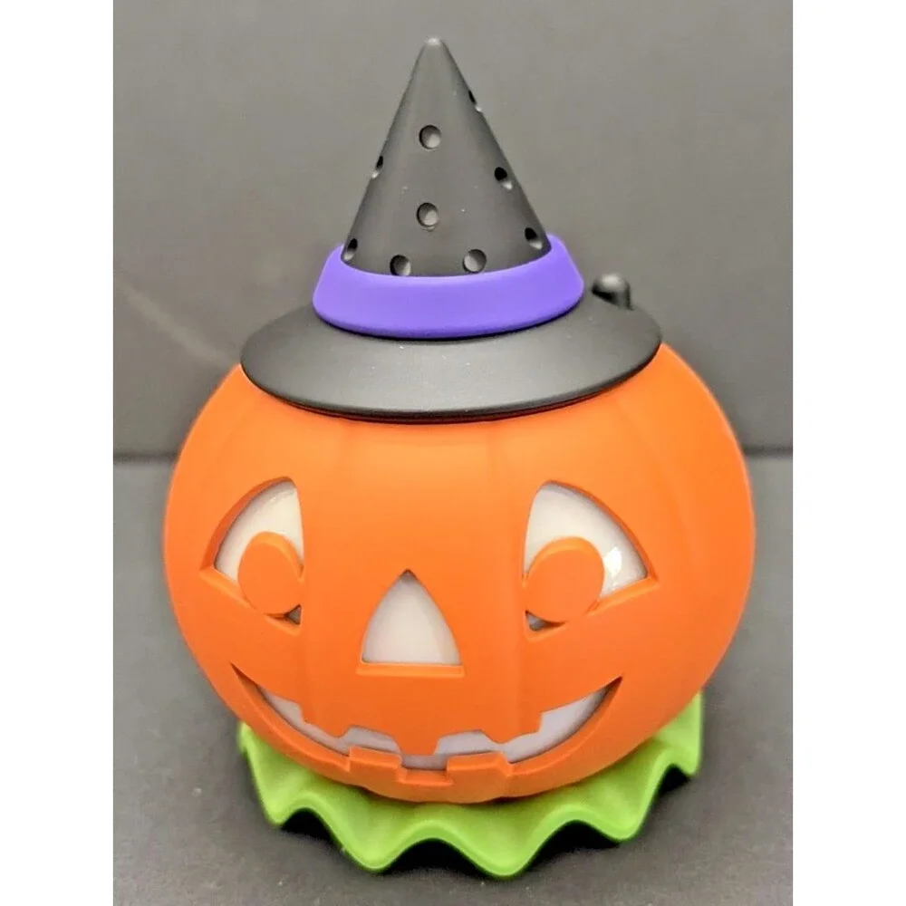 2025 Hallmark Keepsake ShowToppers Mini Tree Topper Halloween Time Pumpkin NEW